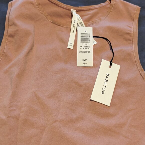 ARITZIA BABATON SEAMLESS CONTOUR SLEEVELESS BODYSUIT BRAND NEW! SIZE XS - Picture 4 of 7